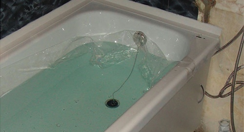 Установкой акрилового вкладыша | Шилка